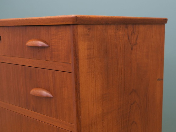 Image 1 of Teak Chest Of Drawers, Danish Design, 1970S, Production: Denmark