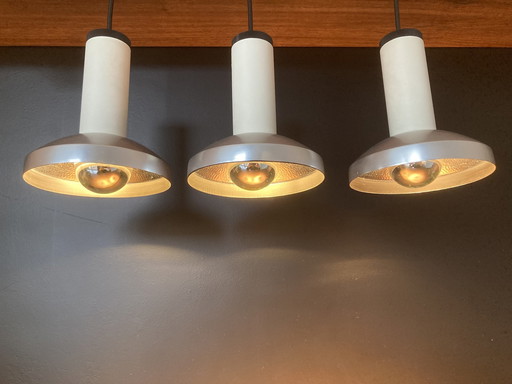 3X Philips Vintage Pendant Lights