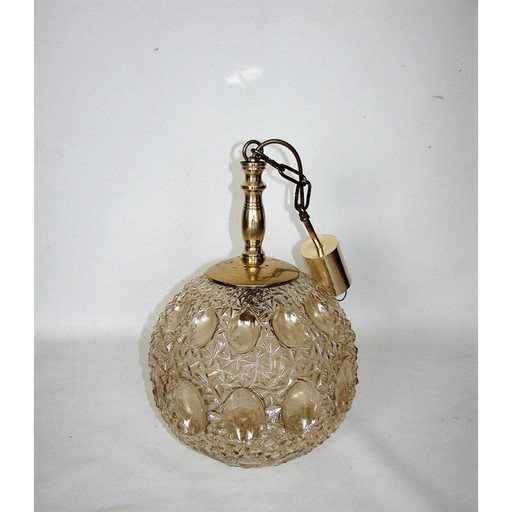 Vintage Born Leuchten hanging lamp, 1970s