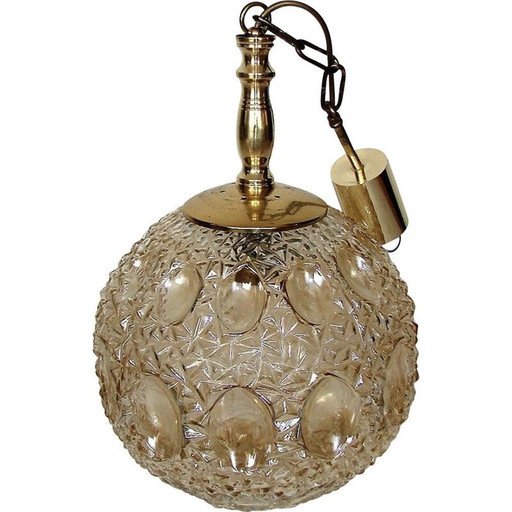 Vintage Born Leuchten hanging lamp, 1970s