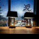 2 x lampe de table Eichholtz Arlington