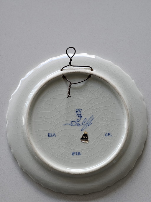 Assiette de Delft - De Porceleyne Fles - CF (1961)