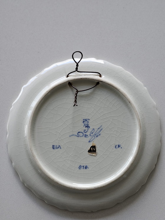 Image 1 of Assiette de Delft - De Porceleyne Fles - CF (1961)