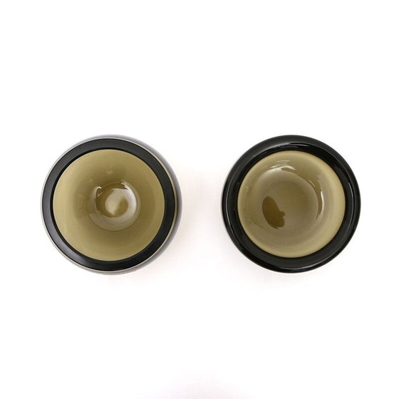 Image 1 of Pair of vintage glass bowls by Arturo Pasquinucci, 1960