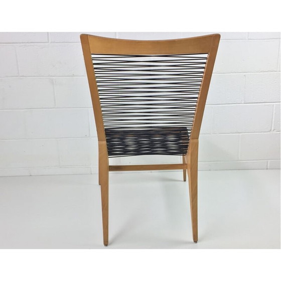 Image 1 of Vintage Scoubidou oak armchair by Louis Sognot, 1950