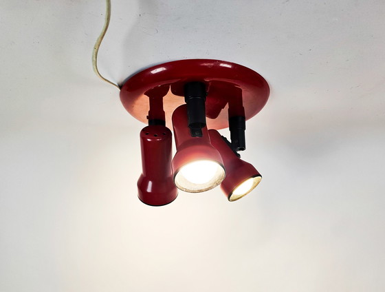 Image 1 of Vrieland design - 3 spot ceiling light - surface mounted spot - metal - plastic - 3rd quarter 20th century