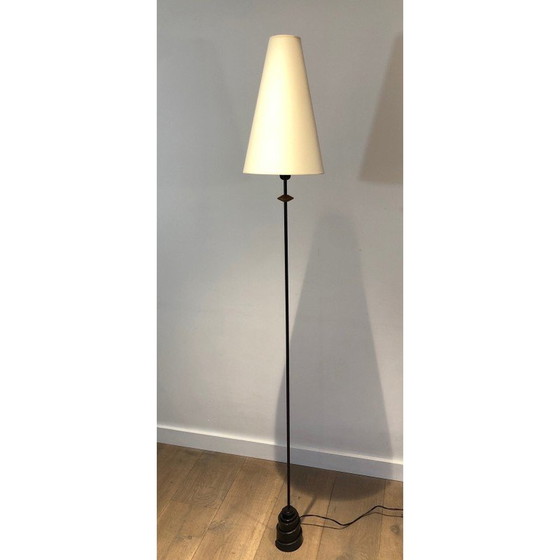 Image 1 of Vintage floor lamp in wrought iron, 1970