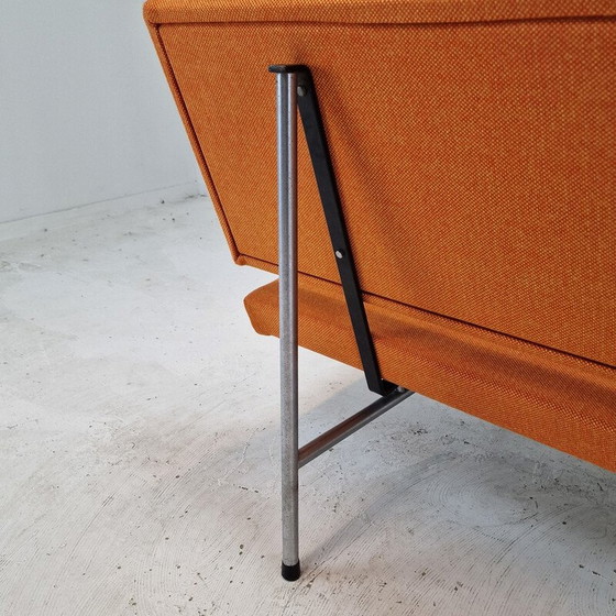 Image 1 of Vintage 2-seater metal sofa by André Robert Cordemeyer for Gispen, 1960