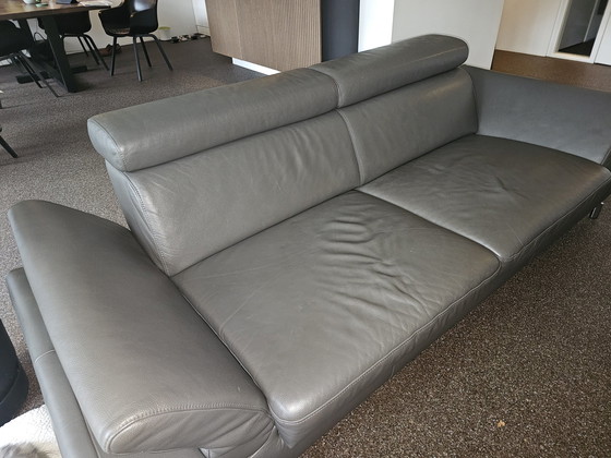 Image 1 of Montel Leather Sofa