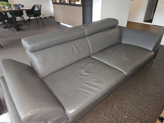 Image 1 of Montel Leather Sofa