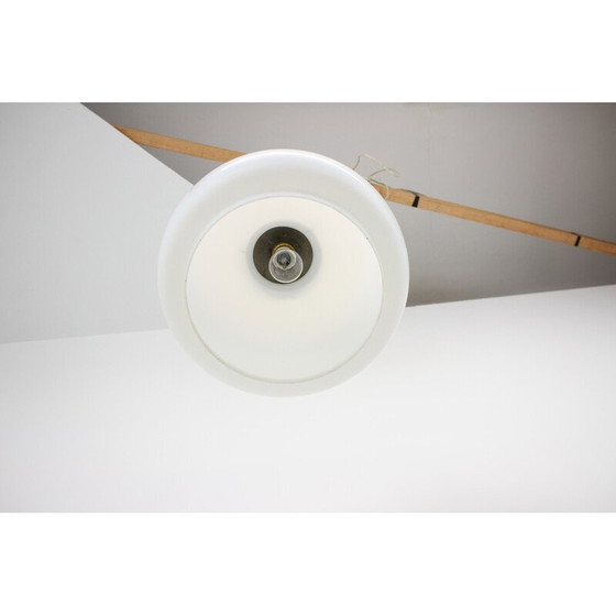 Image 1 of Art Deco vintage glass pendant lamp, Czechoslovakia 1930s