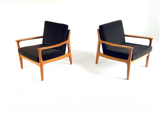 Image 1 of 2x restored Eugen Schmidt armchair