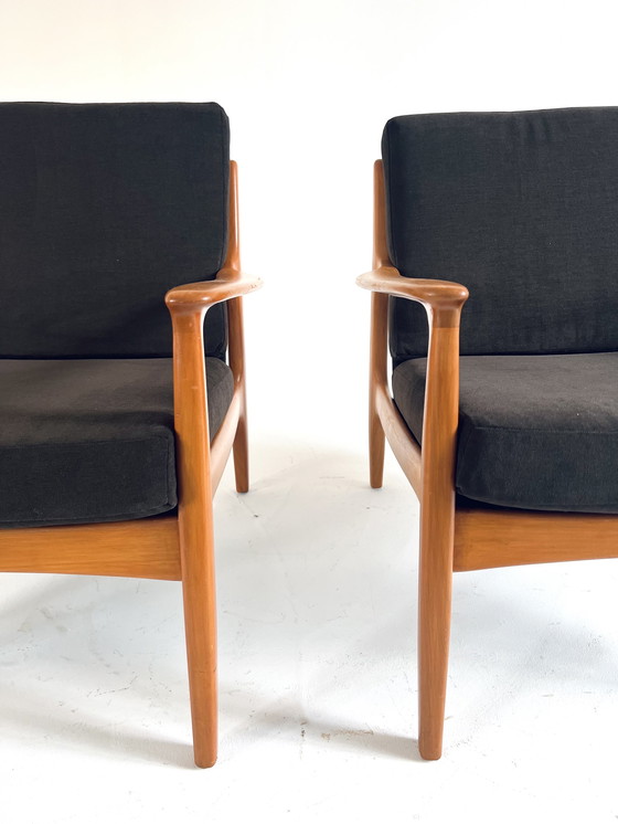 Image 1 of 2x restored Eugen Schmidt armchair