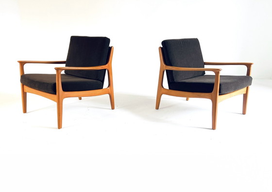 Image 1 of 2x fauteuil Eugen Schmidt restauré