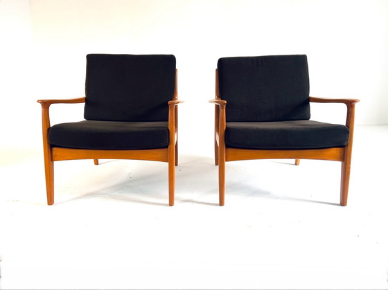 Image 1 of 2x restored Eugen Schmidt armchair