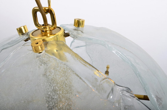 Image 1 of Messing hanging lamp with glass from Kaiser Leuchten