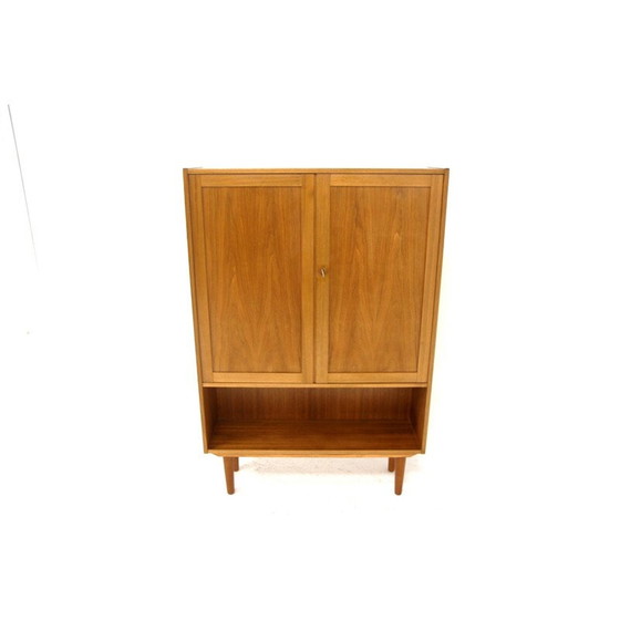 Image 1 of Vintage walnut cabinet, Sweden 1960