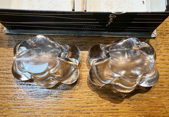 Image 1 of Daum crystal salt and pepper set