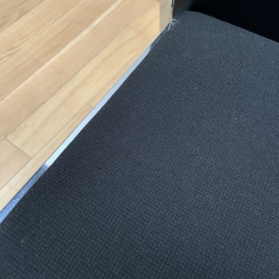 Image 1 of Sedia vintage in alluminio cromato e plastica di Arro