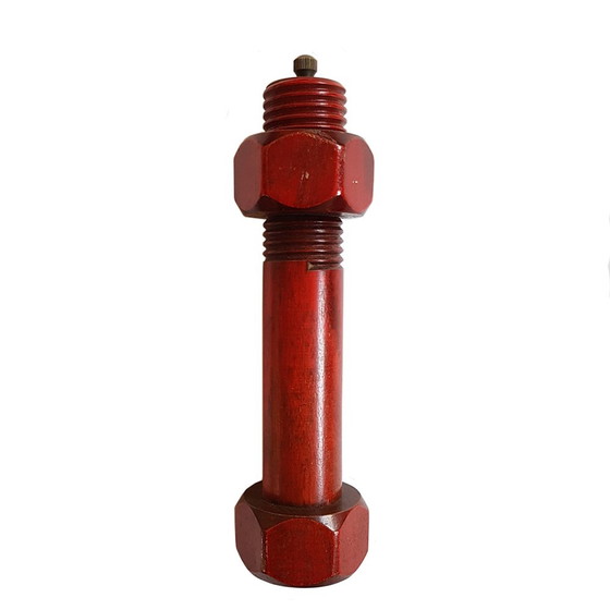 Image 1 of Mid-Century Italian Nut & Bolt Pepper Mill