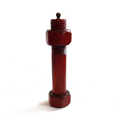 Mid-Century Italian Nut & Bolt Pepper Mill