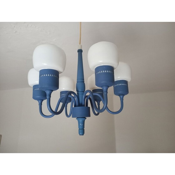 Image 1 of Vintage chandelier model T526 by Hans-Agne Jakobsson for Hans-Agne Jakobsson Ab Markaryd, Sweden