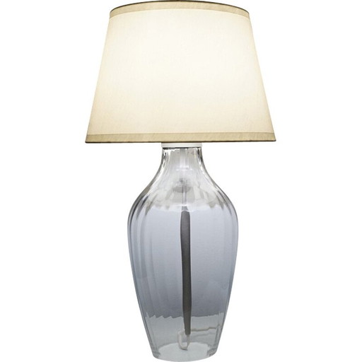 Lampada da comodino vintage in vetro per Ikea, 1970