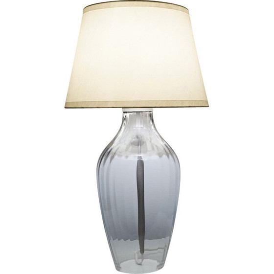 Image 1 of Vintage glass bedside lamp for Ikea, 1970