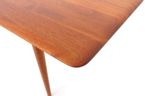 Image 1 of "Minerva" Teak Coffee Table / Table basse de Peter Hvidt & Orla Molgaard Nielsen pour France & Daverkosen