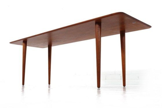 Image 1 of "Minerva" Teak Coffee Table / Table basse de Peter Hvidt & Orla Molgaard Nielsen pour France & Daverkosen