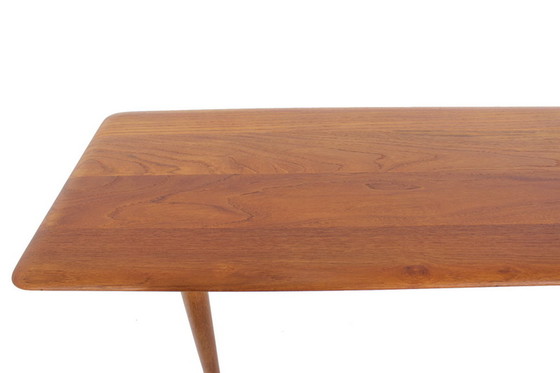 Image 1 of "Minerva" Teak Coffee Table / Table basse de Peter Hvidt & Orla Molgaard Nielsen pour France & Daverkosen