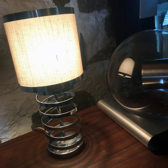 Image 1 of Helical Table Lamp - Space Age - 1970