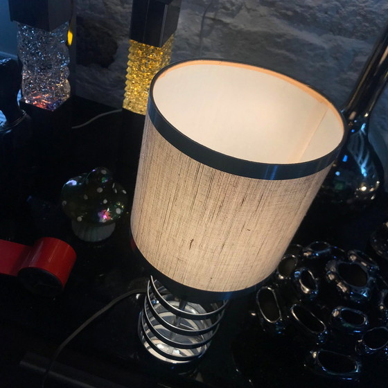 Image 1 of Helical Table Lamp - Space Age - 1970