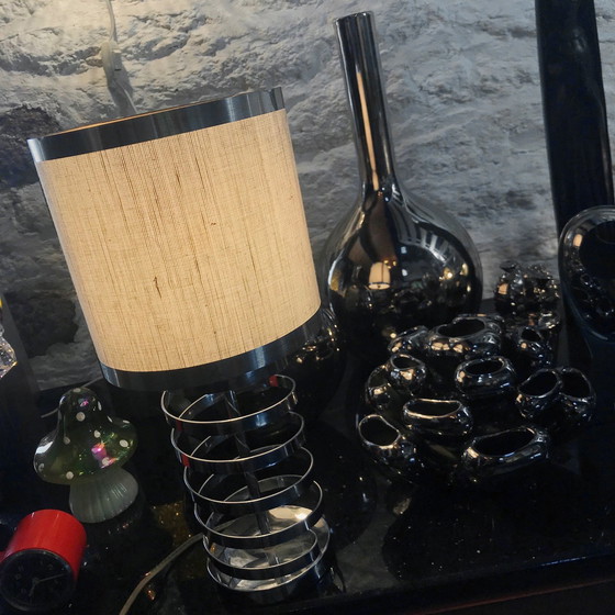 Image 1 of Helical Table Lamp - Space Age - 1970