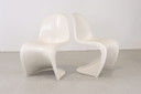 2x Vintage Panton Chair by Verner Panton - Herman Miller