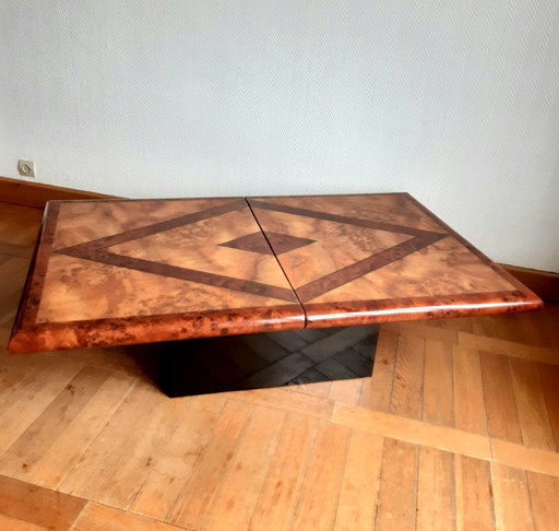 Loupe D'Orme bar coffee table 1970