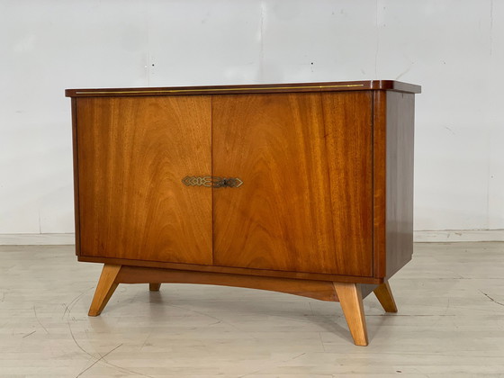 Image 1 of Mid century sideboard chest of drawers cabinet vintage