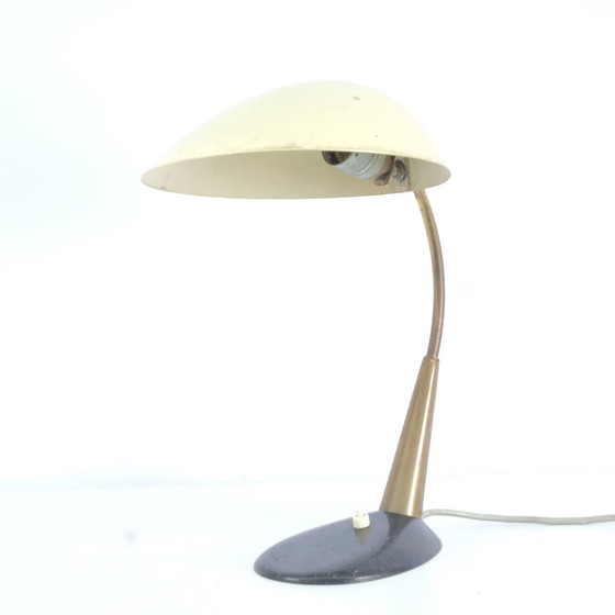 Image 1 of Lampes de table italiennes vintage avec abat-jour en métal, années 1960