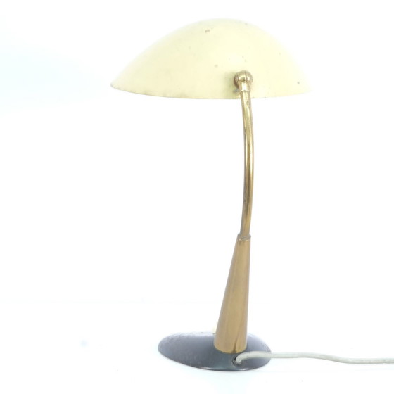 Image 1 of Lampes de table italiennes vintage avec abat-jour en métal, années 1960