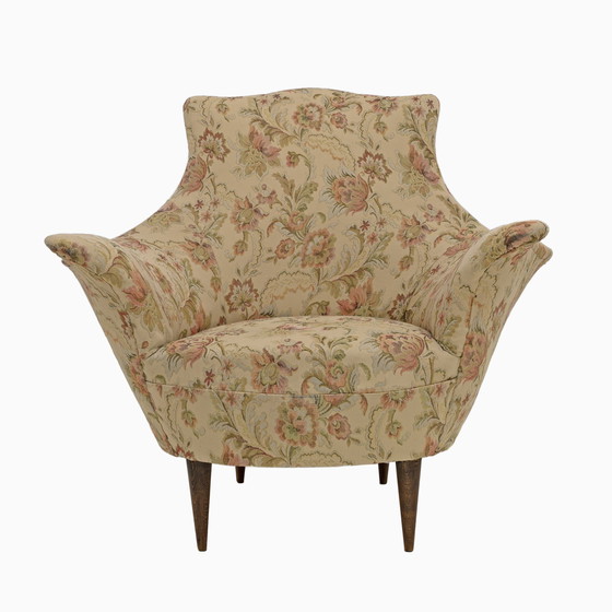 Image 1 of Sofá italiano moderno de mediados de siglo y dos sillones, modelo Manta, década de 1950