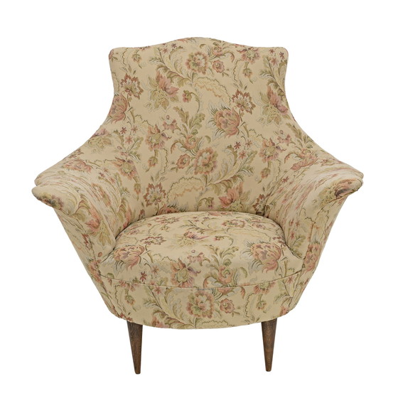 Image 1 of Sofá italiano moderno de mediados de siglo y dos sillones, modelo Manta, década de 1950