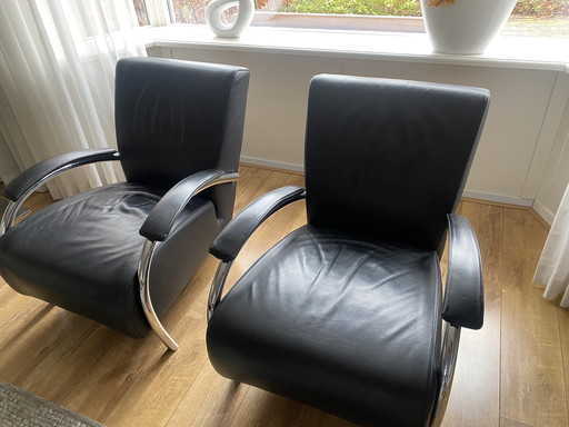 Leather Armchairs