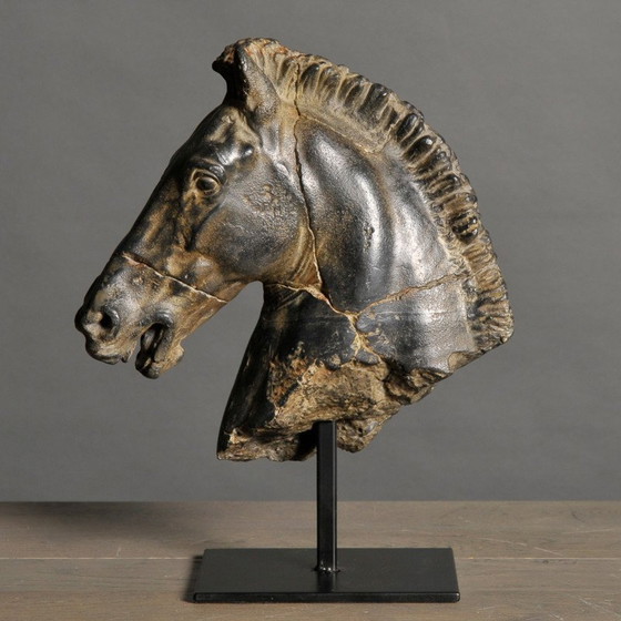 Image 1 of Statue Black Horse Head