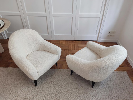 Image 1 of Pair De Fauteuils Ramos - France 1950S