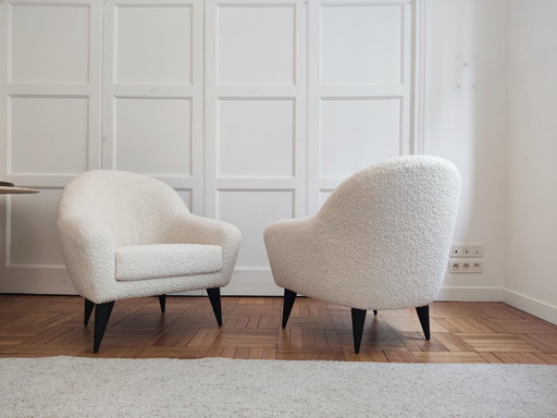 Pair De Fauteuils Ramos - France 1950S