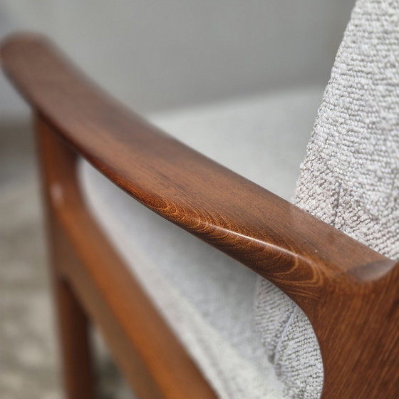 Image 1 of Juul Kristensen canapé 3 places danois vintage 1960 teck