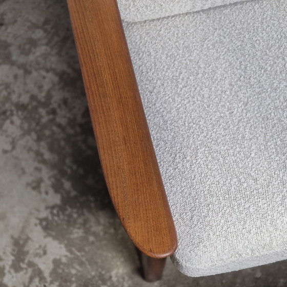 Image 1 of Juul Kristensen canapé 3 places danois vintage 1960 teck