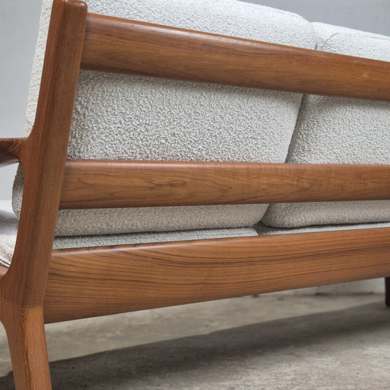 Image 1 of Juul Kristensen canapé 3 places danois vintage 1960 teck