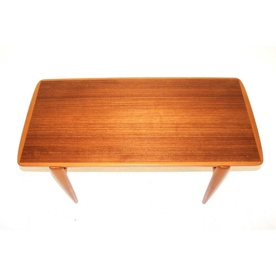 Image 1 of Vintage teak and beech dining table, Sweden 1960