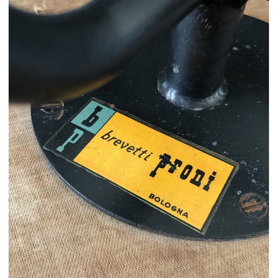 Image 1 of Set of 3 vintage Proni stools, Italy 1950